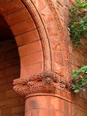 Linsly-Chittenden - detail of archway